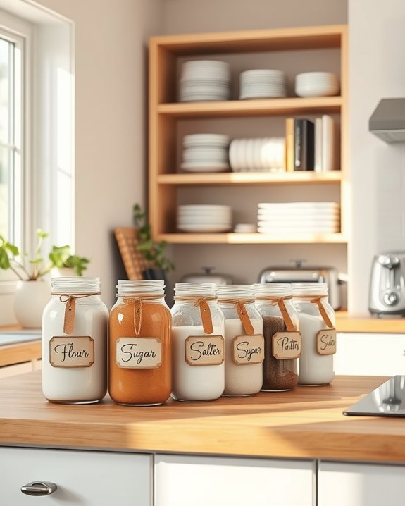labeling for kitchen organization