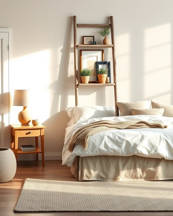 ladder decor for charm