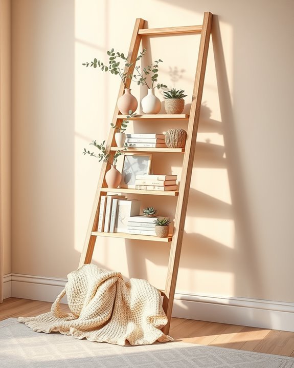 ladder decor for personalization