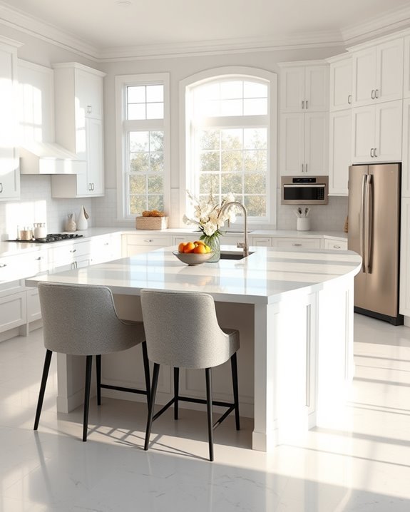 large kitchen island centerpiece