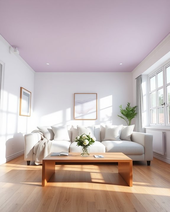 lavender ceiling for tranquility
