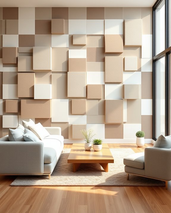 layered color block techniques