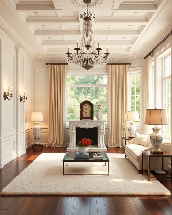 layered lighting enhances warmth