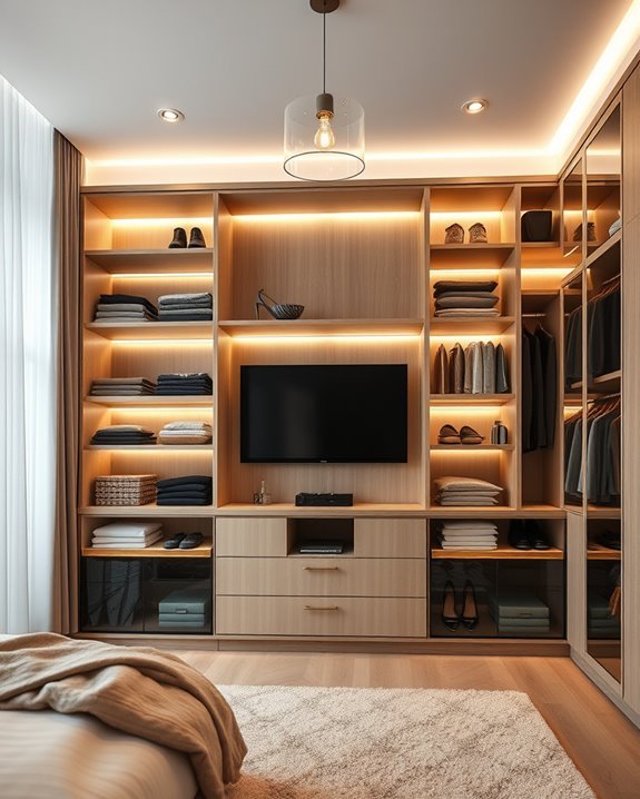 layered lighting for ambiance