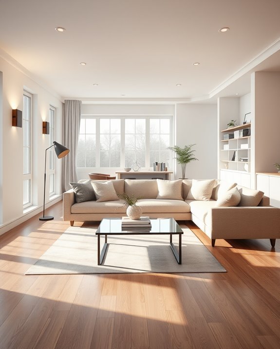 layered lighting for ambiance