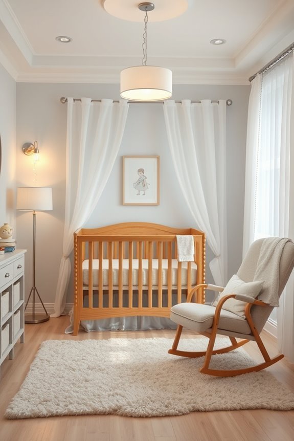 layered lighting for nurseries