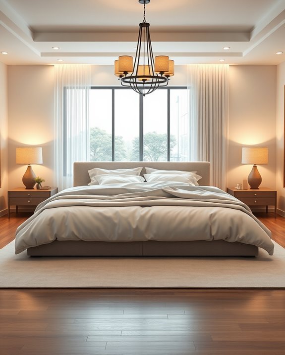 layered lighting for relaxation