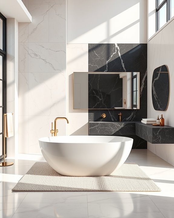 layered marble texture combinations