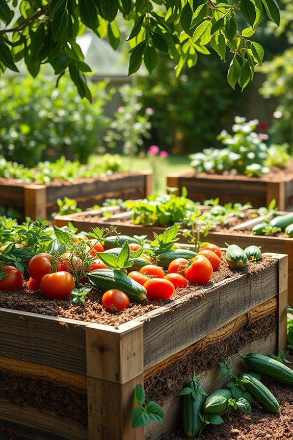 layered organic gardening method