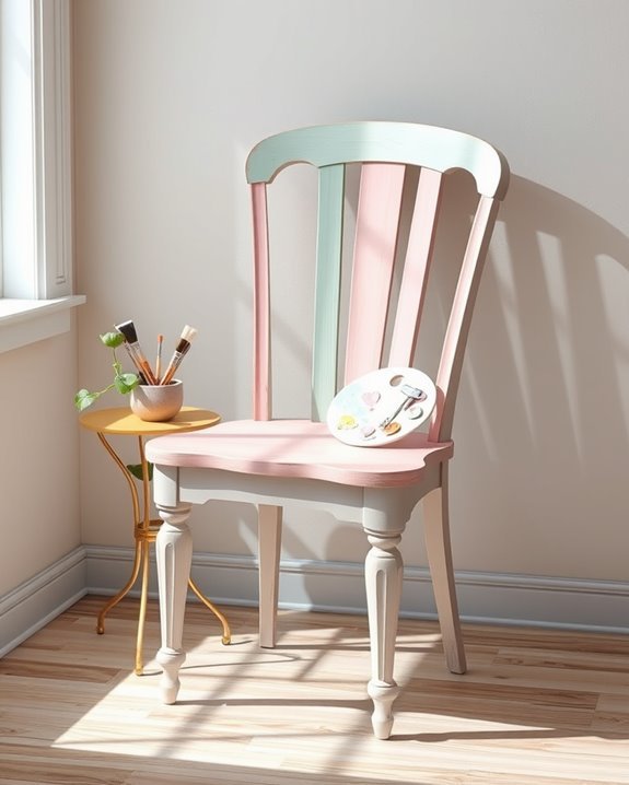 layered paint furniture technique