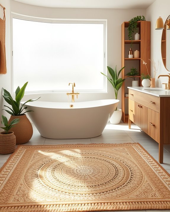 layered rugs for comfort