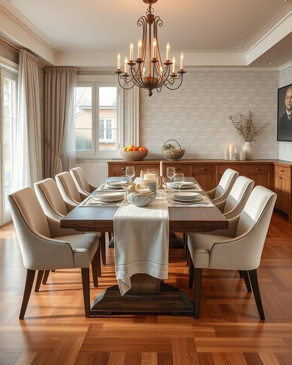 layered textiles for ambiance