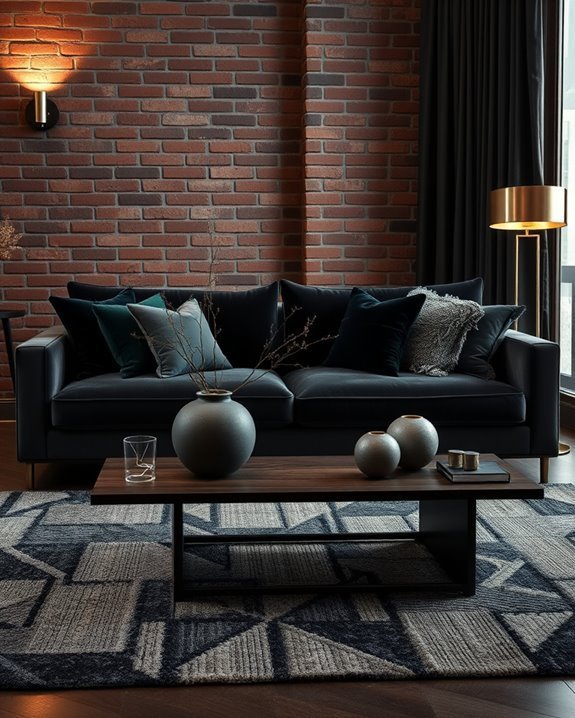 layered textured interior design