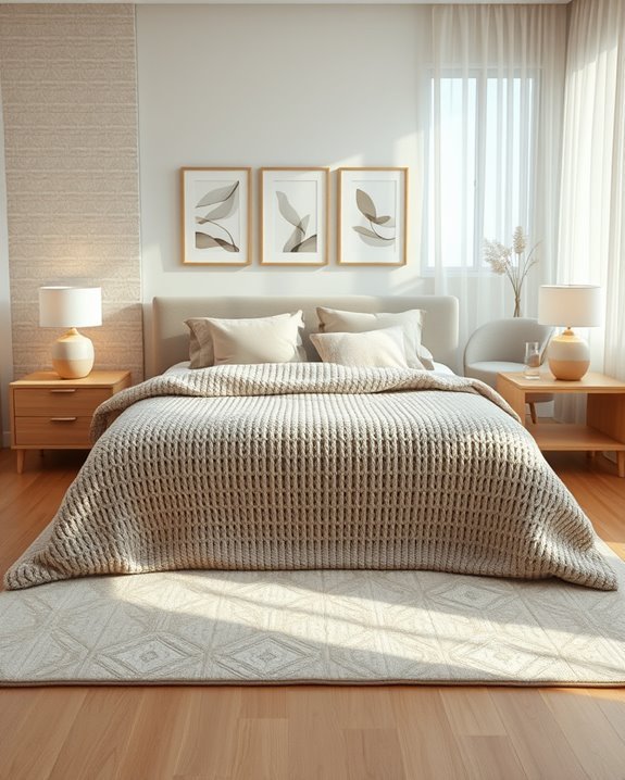 layered textures create warmth