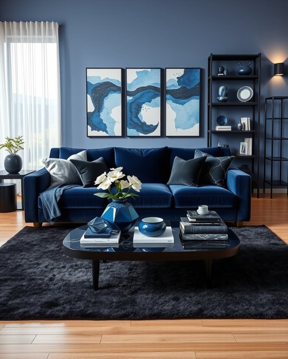 layered textures enhance decor