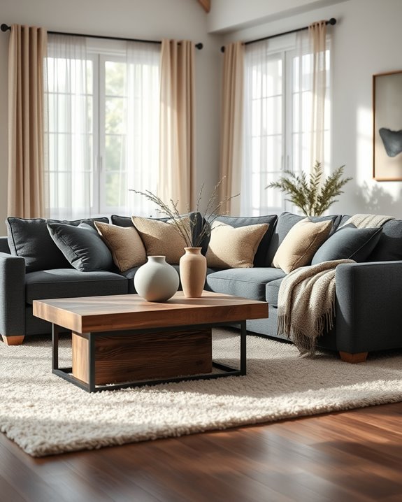 layered throws for comfort