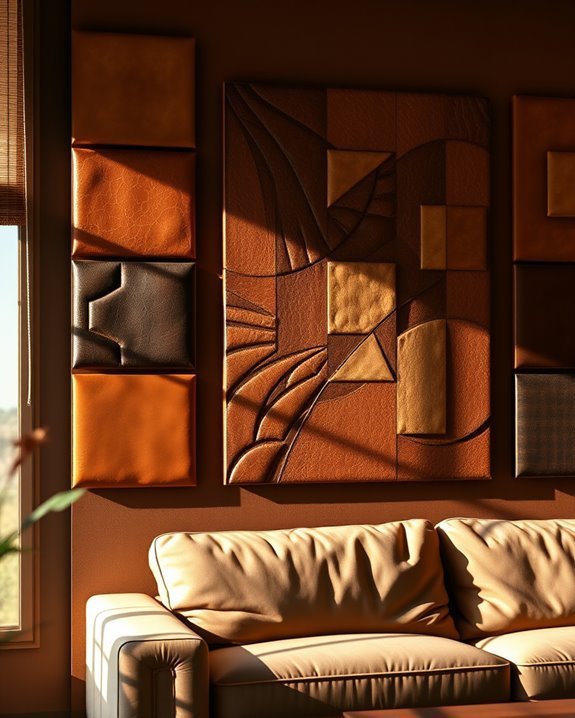 leather wall hangings elevate decor