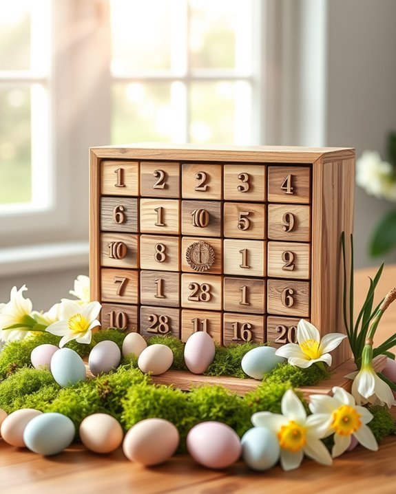 lent and easter countdown activities