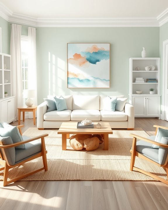light and inviting atmosphere