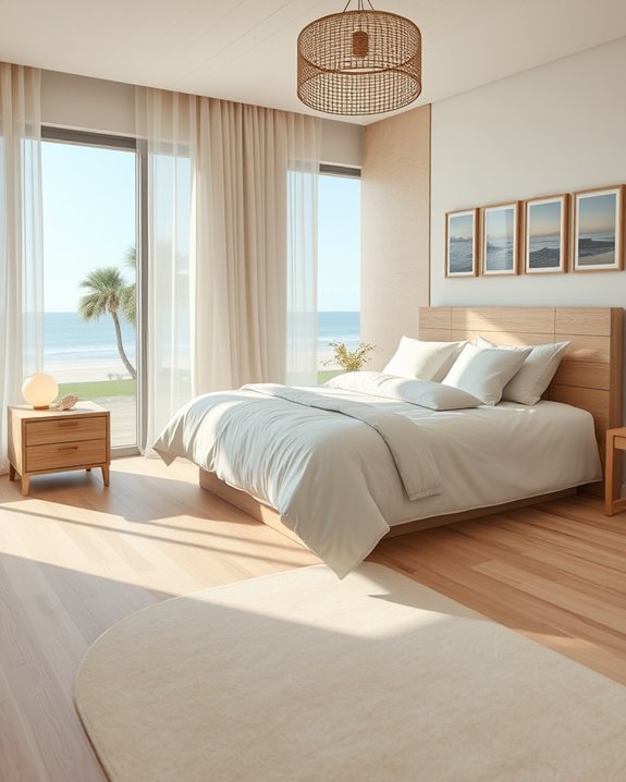 light wood beach aesthetics