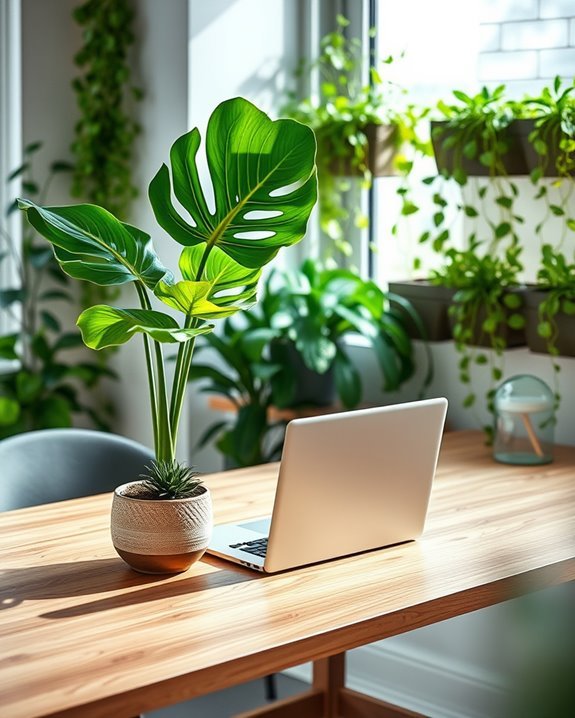 lively indoor plant decor