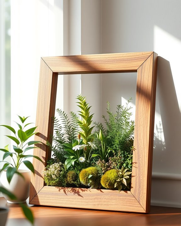 living frames enhance decor