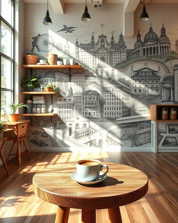 local history through murals