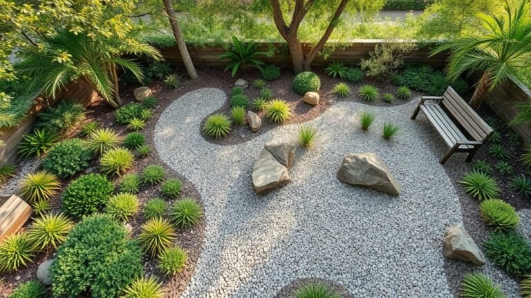 low maintenance garden gravel