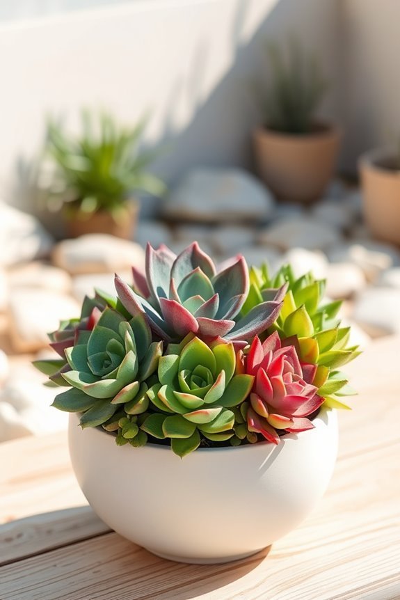 low maintenance succulent displays