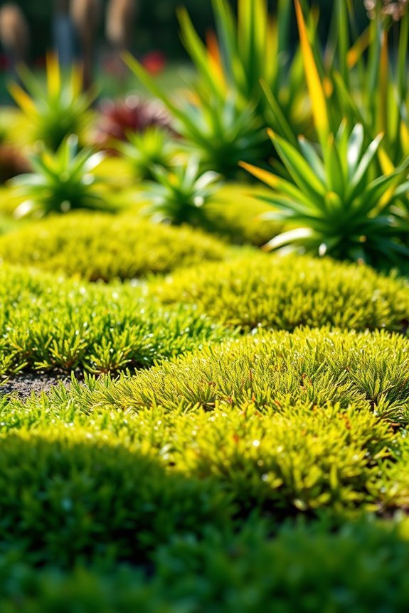 lush low maintenance synthetic greenery