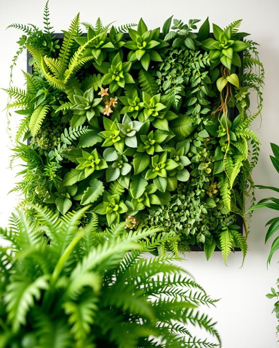 lush vertical garden solution