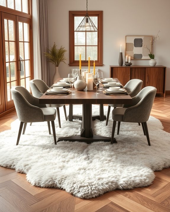 luxe faux fur elegance