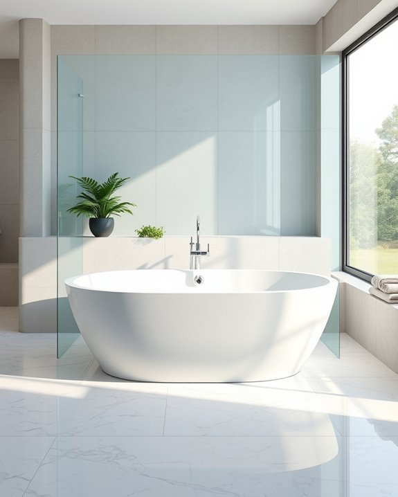 luxurious bathtubs with enclosures