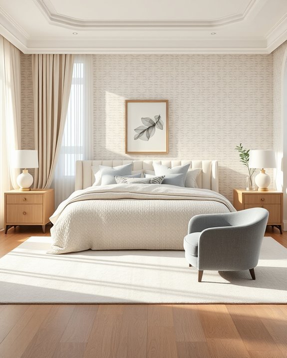 luxurious bedding color choices