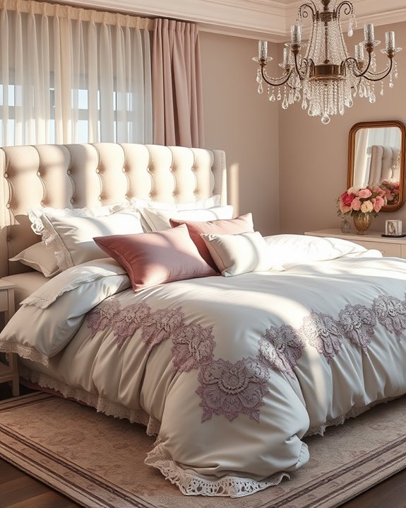 luxurious bedding for comfort