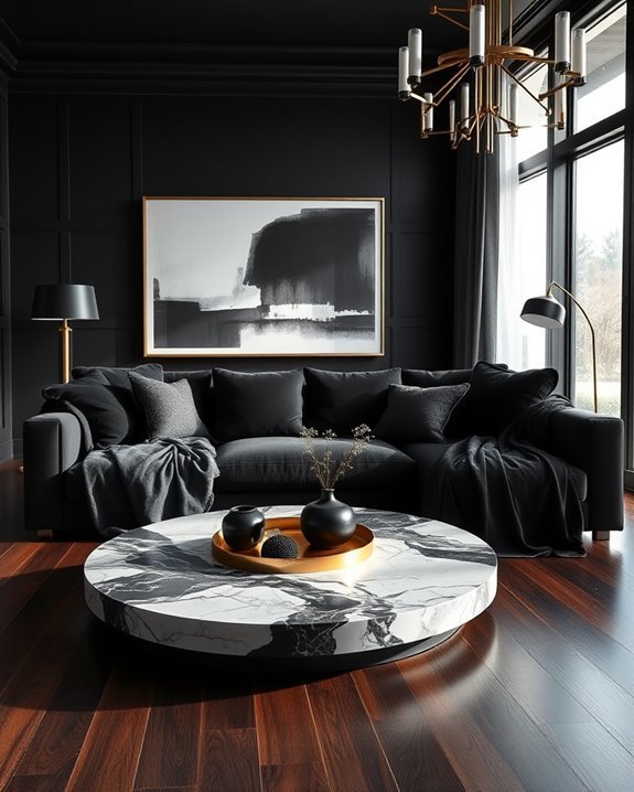 luxurious black throw blankets