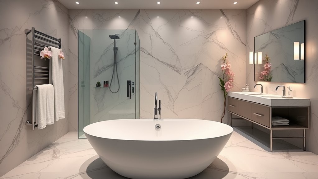 luxurious boutique hotel bathrooms