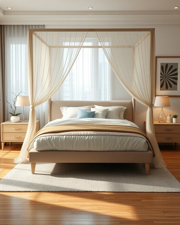 luxurious canopy bed styles