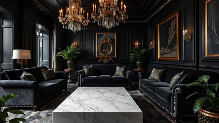 luxurious dark interior inspiration
