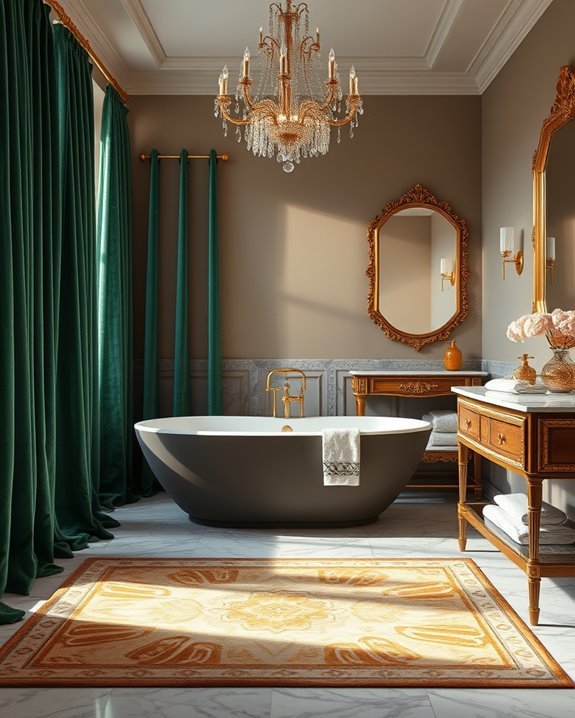 luxurious fabrics enhance comfort