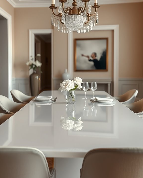 luxurious high gloss elegance