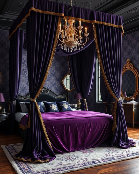 luxurious layered curtain elegance