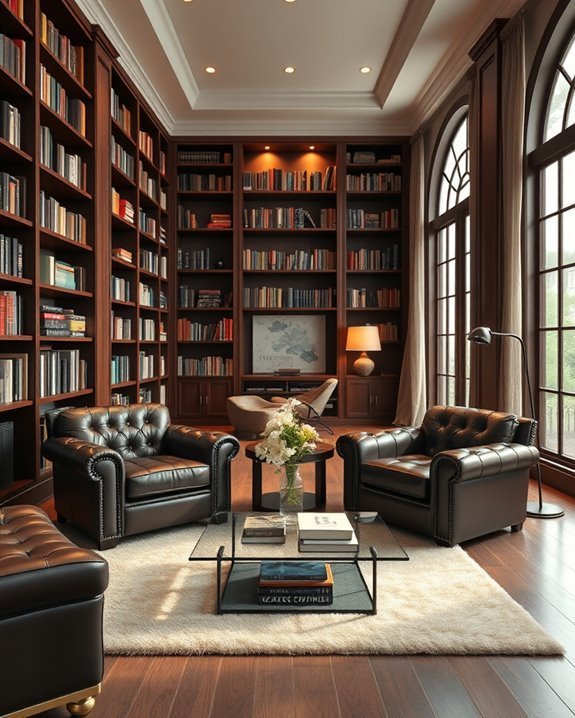 luxurious leather seating comfort