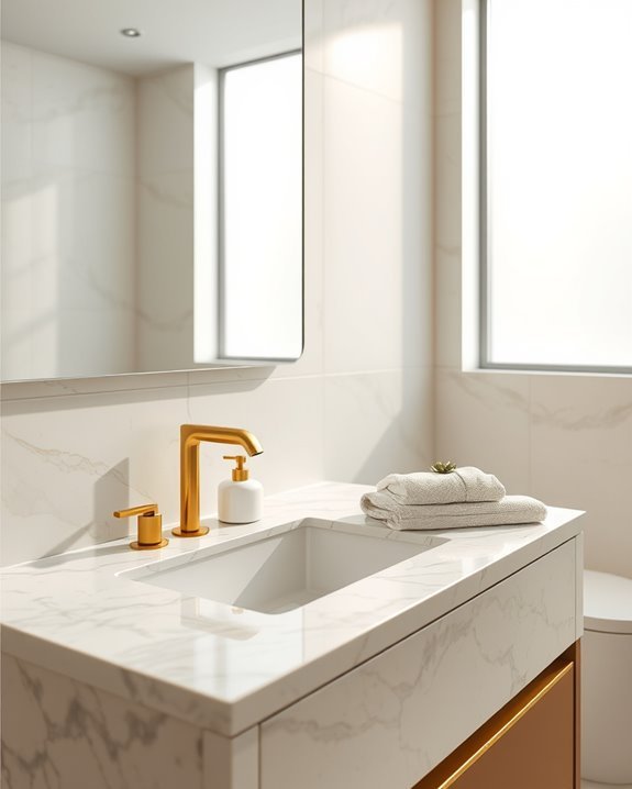 luxurious marble vanity designs