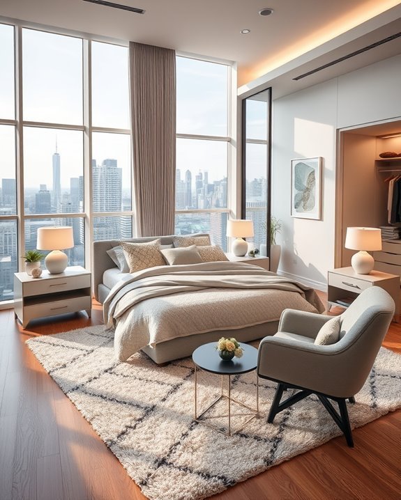 luxurious master suite design