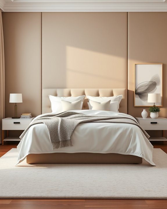 luxurious soft fabric walls