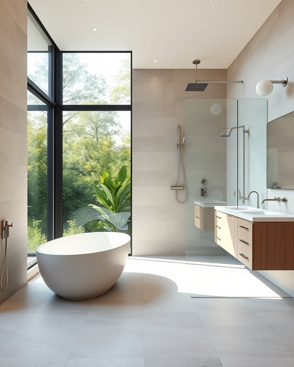 luxurious spa inspired wet rooms