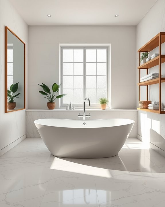 luxurious statement bathtub design