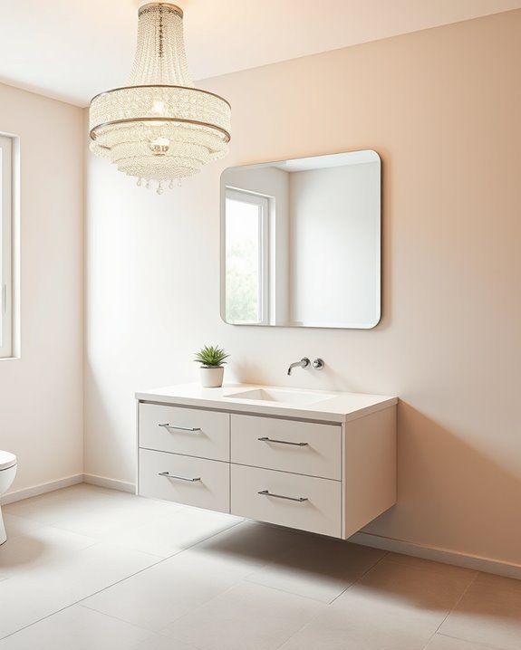 luxurious statement chandelier lighting