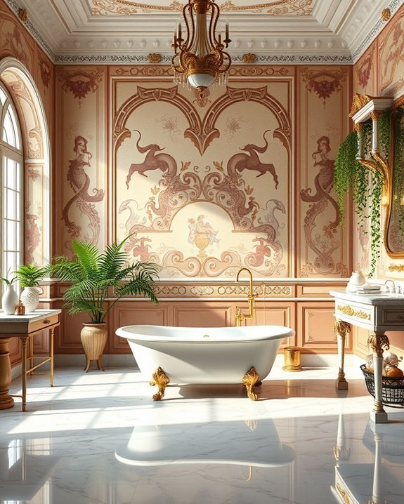luxurious statement wall designs